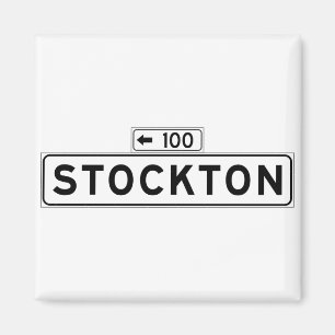 Stockton St., San Francisco Street Sign Magnet