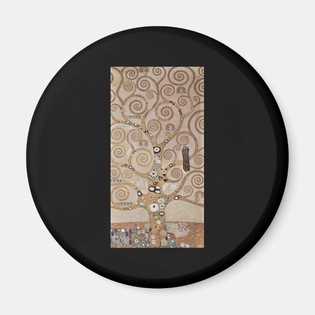 Stoclet Fries Tree Of Life Magnet (Front)