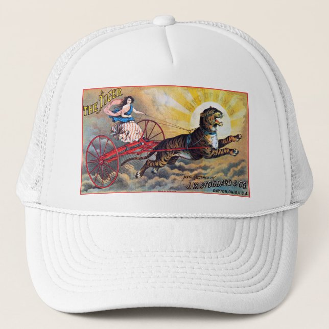 Stoddard Tiger Trucker Hat (Front)