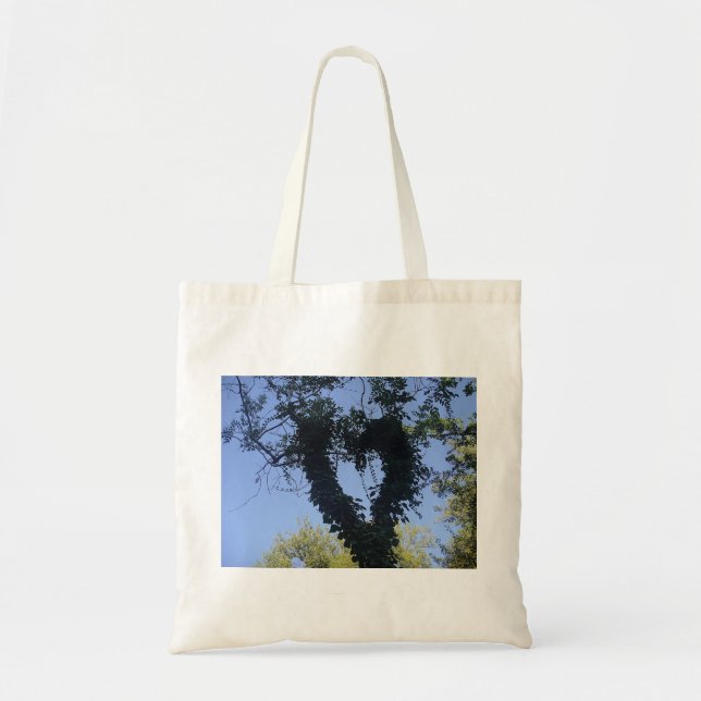 Stofftasche Baumherz Tote Bag (Front)
