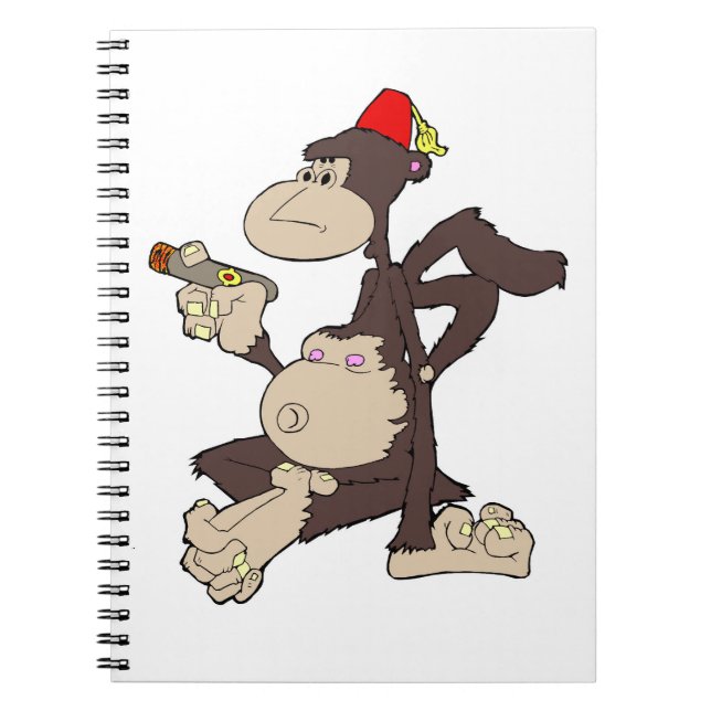 Stogie Simian  Notebook (Front)