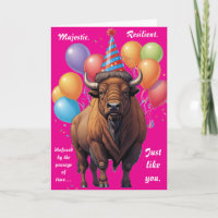Stoic Bison Birthday Wisdom