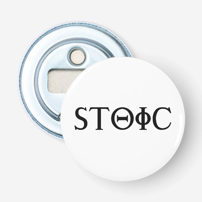 Stoic Bottle Opener (Front)