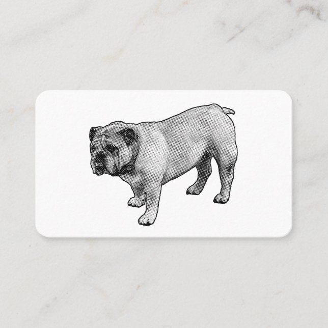 Stoic Dot Profile Business Card (Front)