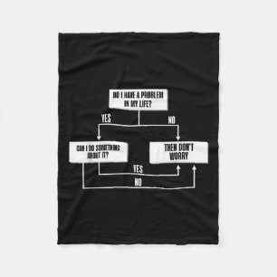 Stoic Flow Chart Philosophy Marcus Aurelius Wisdom Fleece Blanket