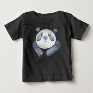 Stoic Panda Bear Cute Baby T-Shirt
