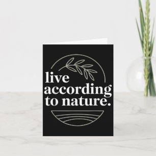 Stoic Philosoper Quote Motivational Stoicism Zeno Card