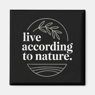 Stoic Philosoper Quote Motivational Stoicism Zeno Magnet