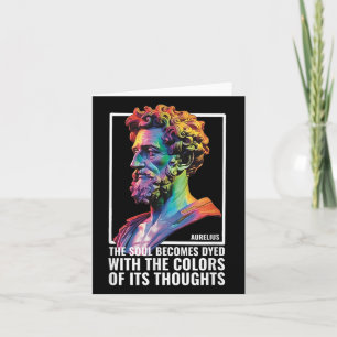 Stoic Philosopher Quote Greek Philosophy Marcus Au Card