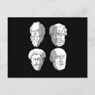 Stoic Philosophers Postcard