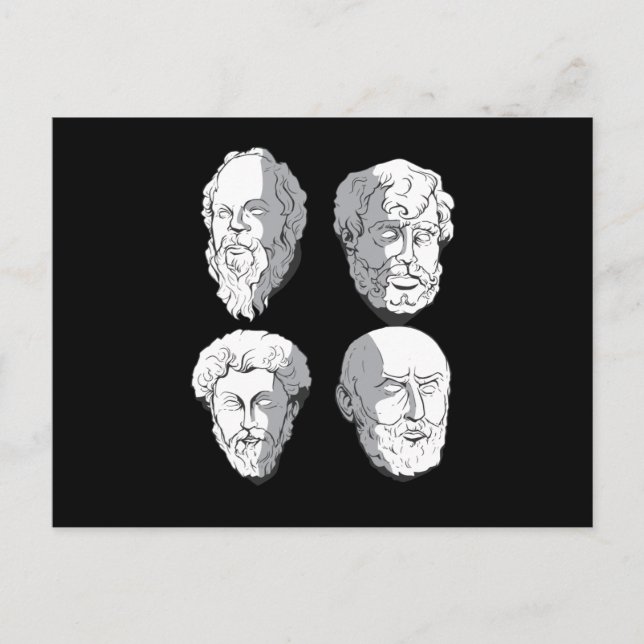 Stoic Philosophers Postcard (Front)