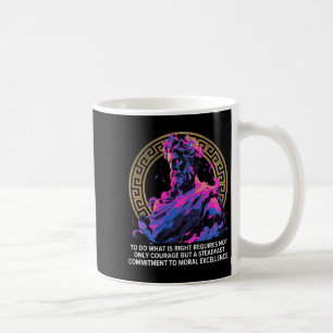 Stoic Philosophy Epic Old Greek Inspirational Stoi Coffee Mug