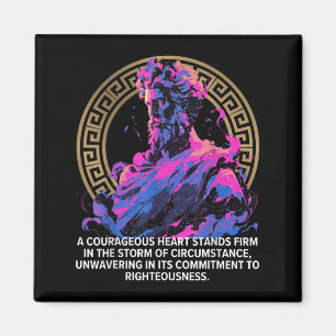 Stoic Philosophy Epic Old Greek Stoicism Inspirati Magnet