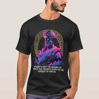 Stoic Philosophy Epic Old Inspirational Greek Stoi T-Shirt