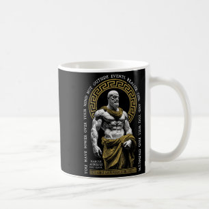 Stoic Philosophy Find Strength Marcus Aurelius Sto Coffee Mug