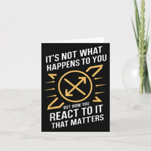 Stoic Phrase Stoicism Philosoper Quote Cool Motiva Card