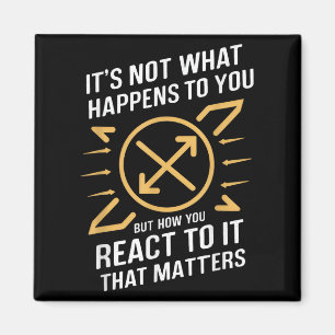 Stoic Phrase Stoicism Philosoper Quote Cool Motiva Magnet