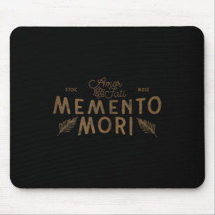 Stoic Quote _ Amor Fati _ Memento Mori _ Boho Jung Mouse Pad