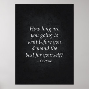 Stoic Quote - Motivational Poster