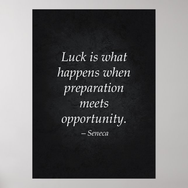 Stoic Quote - Motivational Poster (Front)