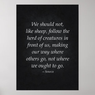 Stoic Quote - Motivational Poster