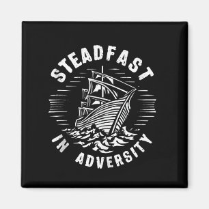 Stoic Steadfast In Adversity Quote Motivational St Magnet