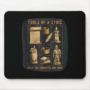 Stoic Stoicism Philosophy Quotes Virtue Wisdom Sel Mouse Pad