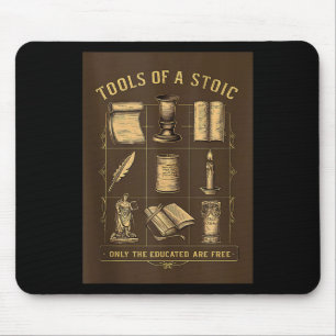 Stoic Stoicism Philosophy Quotes Virtue Wisdom Sel Mouse Pad