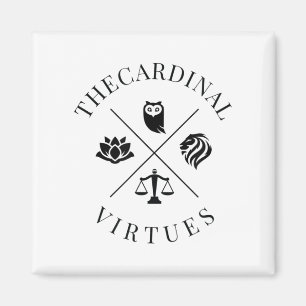 Stoic Virtues Wisdom Temperance Justice Courage St Magnet