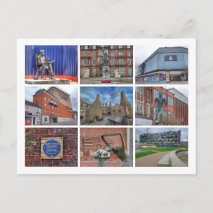 Stoke-on-Trent Holiday Postcard