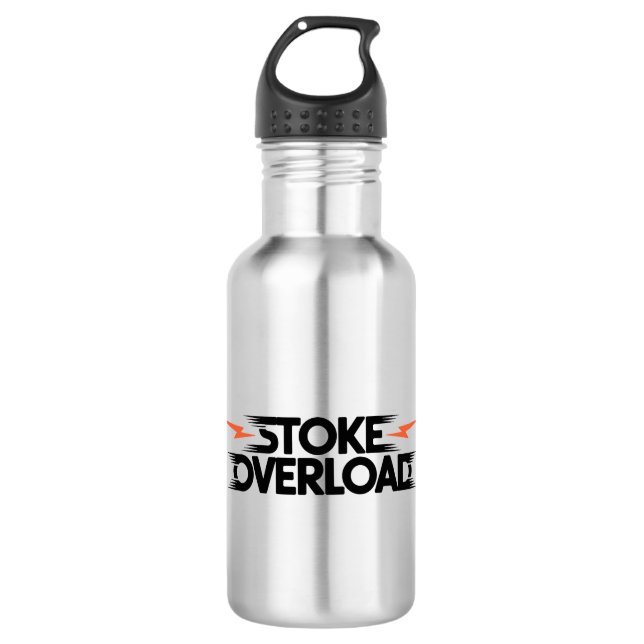 Stoke Overload Lightning 532 Ml Water Bottle (Front)