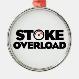Stoke Overload Meter Metal Ornament