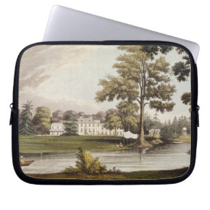 Stoke Place, from Ackermann's 'Repository of Arts' Laptop Sleeve