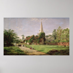 Stoke Poges Church Poster