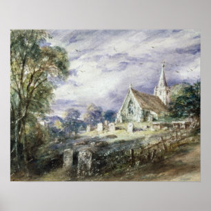Stoke Poges Church Poster