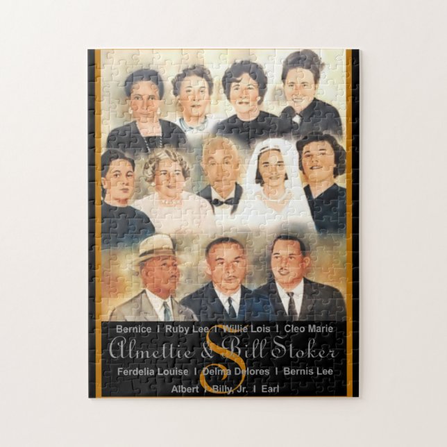 Stoker Family Portrait Jigsaw Puzzle (Vertical)