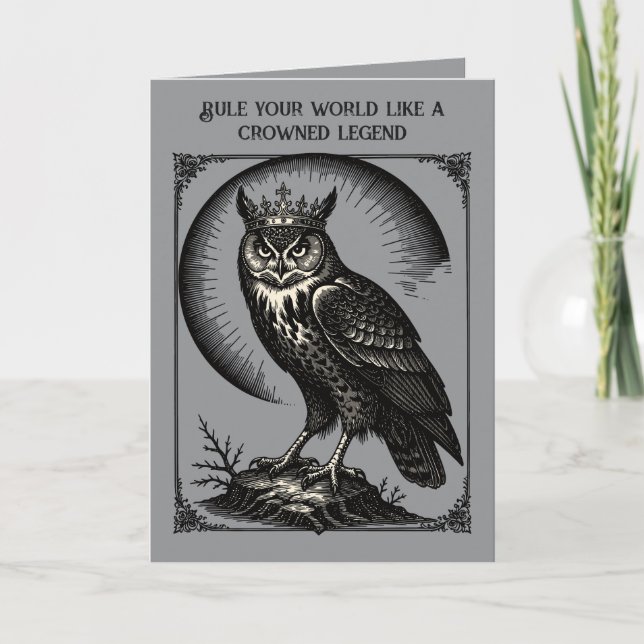 Stolas Monarch of the Midnight Sky Card (Front)