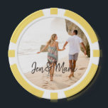 Stolen Photo. Name and Year Typography. Poker Chips<br><div class="desc">Available here:
http://www.zazzle.com/produkto</div>