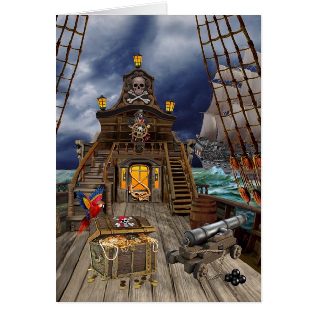 STOLEN PIRATE TREASURE (Front)