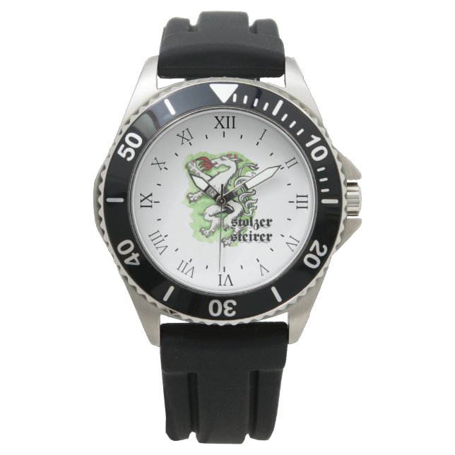 Stolzer Steira Aquarell Steiermark Austria Watch (Front)