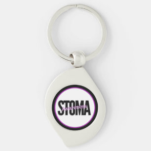 Stoma Awareness Key Ring