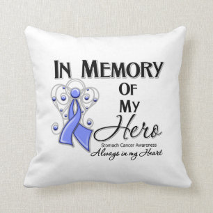 Stomach Cancer In Memory of My Hero Cushion