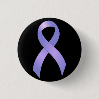 Stomach Cancer Periwinkle Ribbon 3 Cm Round Badge