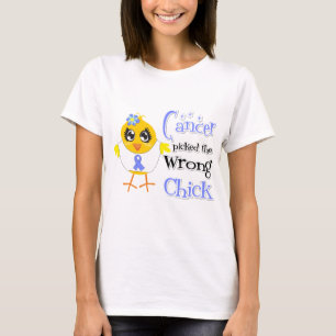 Stomach Cancer Picked The Wrong Chick T-Shirt