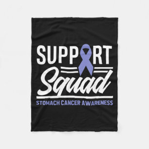 Stomach Cancer Support Team Stomach Cancer Fleece Blanket