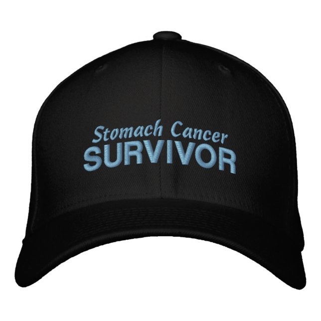 Stomach Cancer Survivor Embroidered Hat (Front)