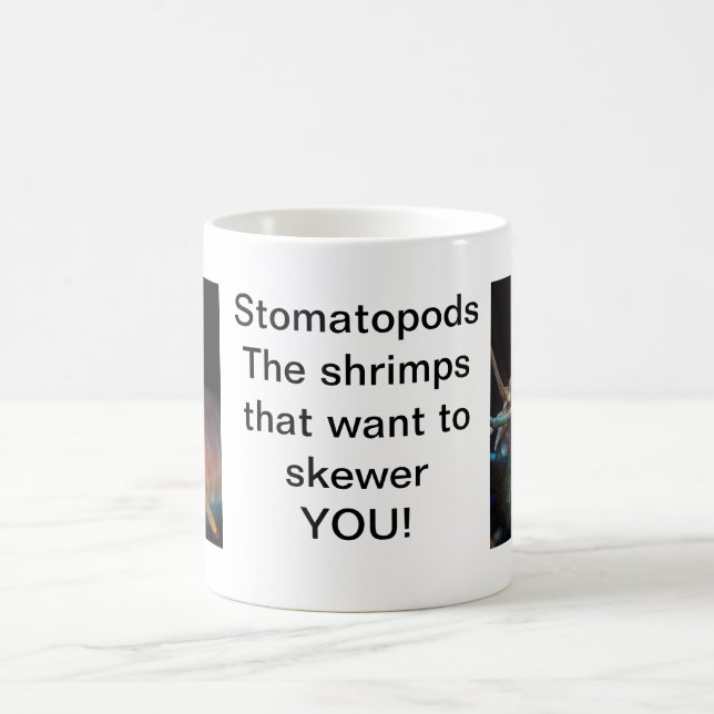 Stomatopod (Mantis Shrimp) Coffee Mug (Center)