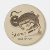 Stomp and dance CC0894 Wild happy crocodile