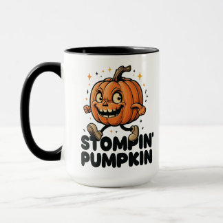 Stompin Pumpkin Halloween Mug