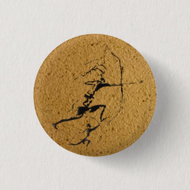 Stone Age Archers 3 Cm Round Badge (Front)